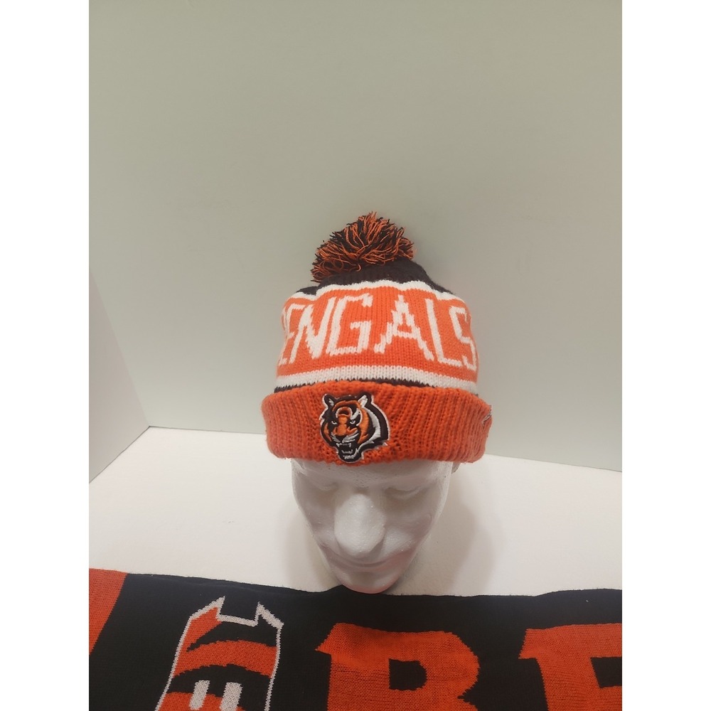 Cincinnati Bengals  Knitted Hat‎ And Scarf Set
